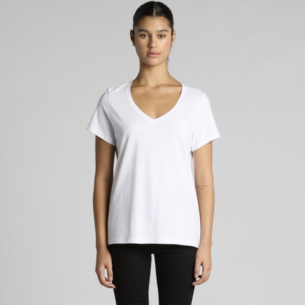 AS Colour AS Colour - Women's Maple V Neck Tee AS_4023_WOMENS MAPLE V NECK TEE AS Colour - Women's Maple V Neck Tee Thumbnail