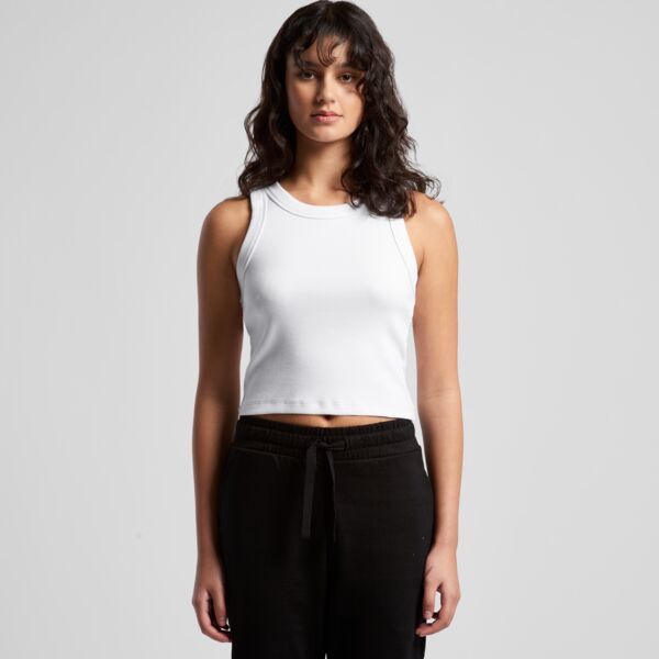 AS Colour AS Colour - Wo's Organic Rib Crop Tank AS_4064G_WO_ORGANIC_RIB_CROP_TANK AS Colour - Wo's Organic Rib Crop Tank Thumbnail